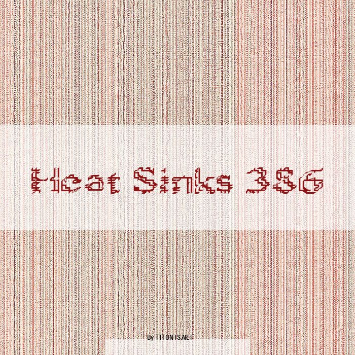 Heat Sinks 386 example